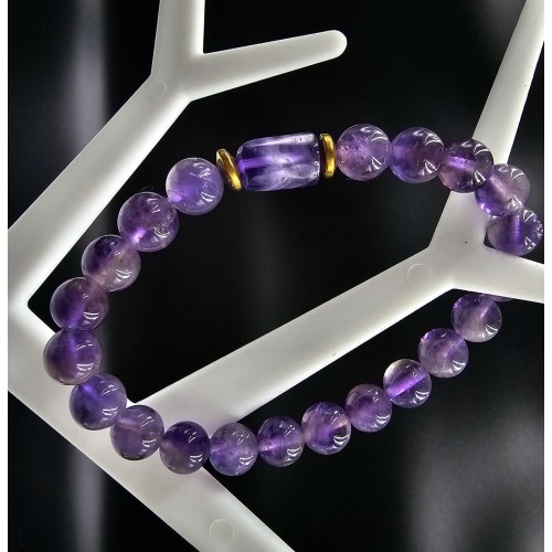 Natural Amethyst Bracelet