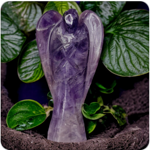 Amethyst Stone Angel