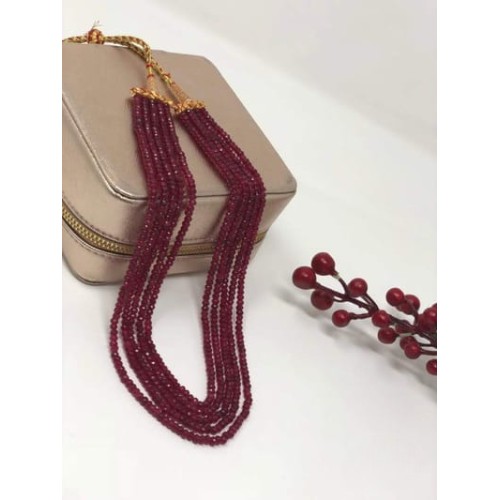 Quartz Kantha Necklace