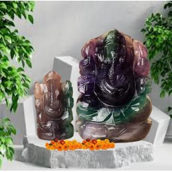 Multi Fluorite Lord Ganesh1